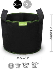 Tomaten Kübel 5x 12 L Pflanztasche Vliesstoff Pflanzsack