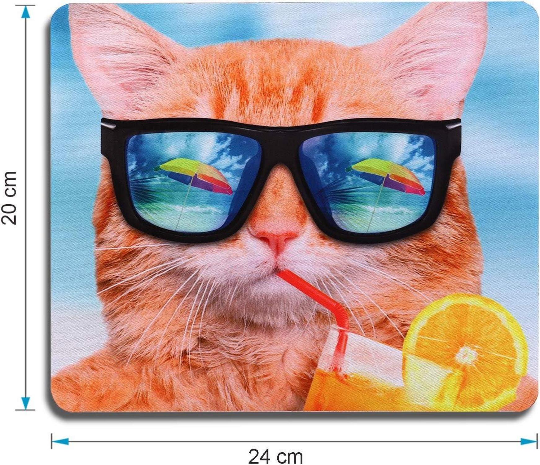 Kleines Mousepad mit niedlichem Design 24 x 20 x 0,3 cm