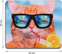 Kleines Mousepad mit niedlichem Design 24 x 20 x 0,3 cm