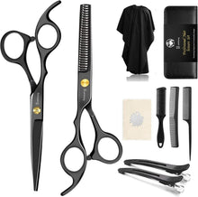 Professionelles Haarschneide-Set mit Friseurumhang