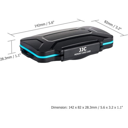 JJC Speicherkartengehäuse 24 Steckplätze wasserabweisend