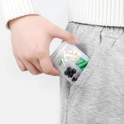 Tablettenbox 7 Tage Medikamentenbox 10 Fächer Handlich