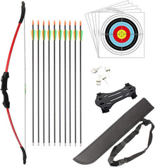 Pfeil und Bogen Set für Junior Anfänger Recurve Bogenschießen
