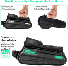 Toptrek Fahrradtasche Rahmen Wasserdicht Handytasche 6,7