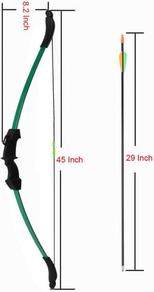 HANSPY Pfeil Bogen Set Junior Anfänger Recurve Bogenschießen