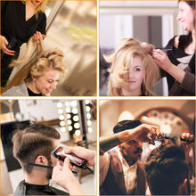 34-teiliges Profi Styling Kämme Set mit Clips, Schwarz