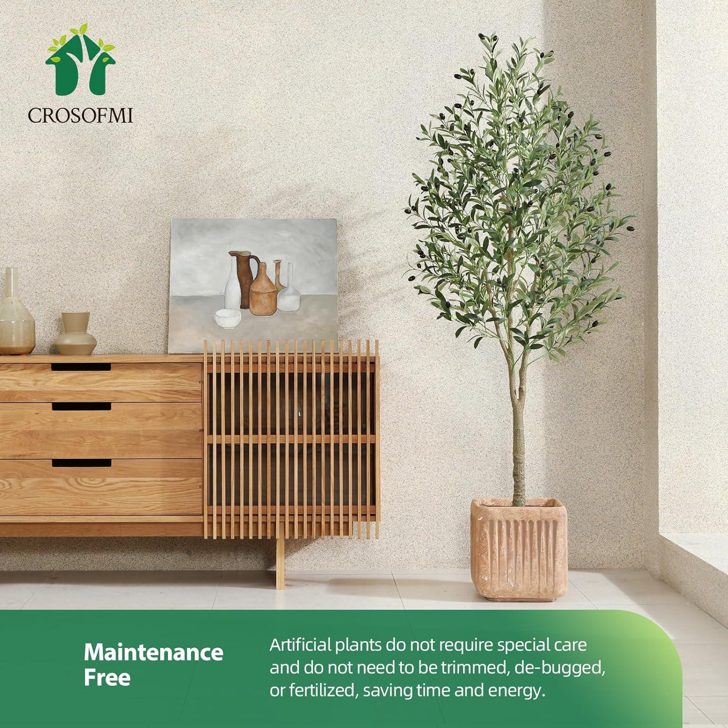 Künstlicher Olivenbaum 180cm Tropische Pflanze Indoor Outdoor Dekoration