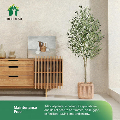 Künstlicher Olivenbaum 180cm Tropische Pflanze Indoor Outdoor Dekoration