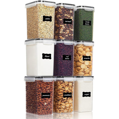 Vtopmart 2L Vorratsdosen Set luftdicht stapelbar mit 24