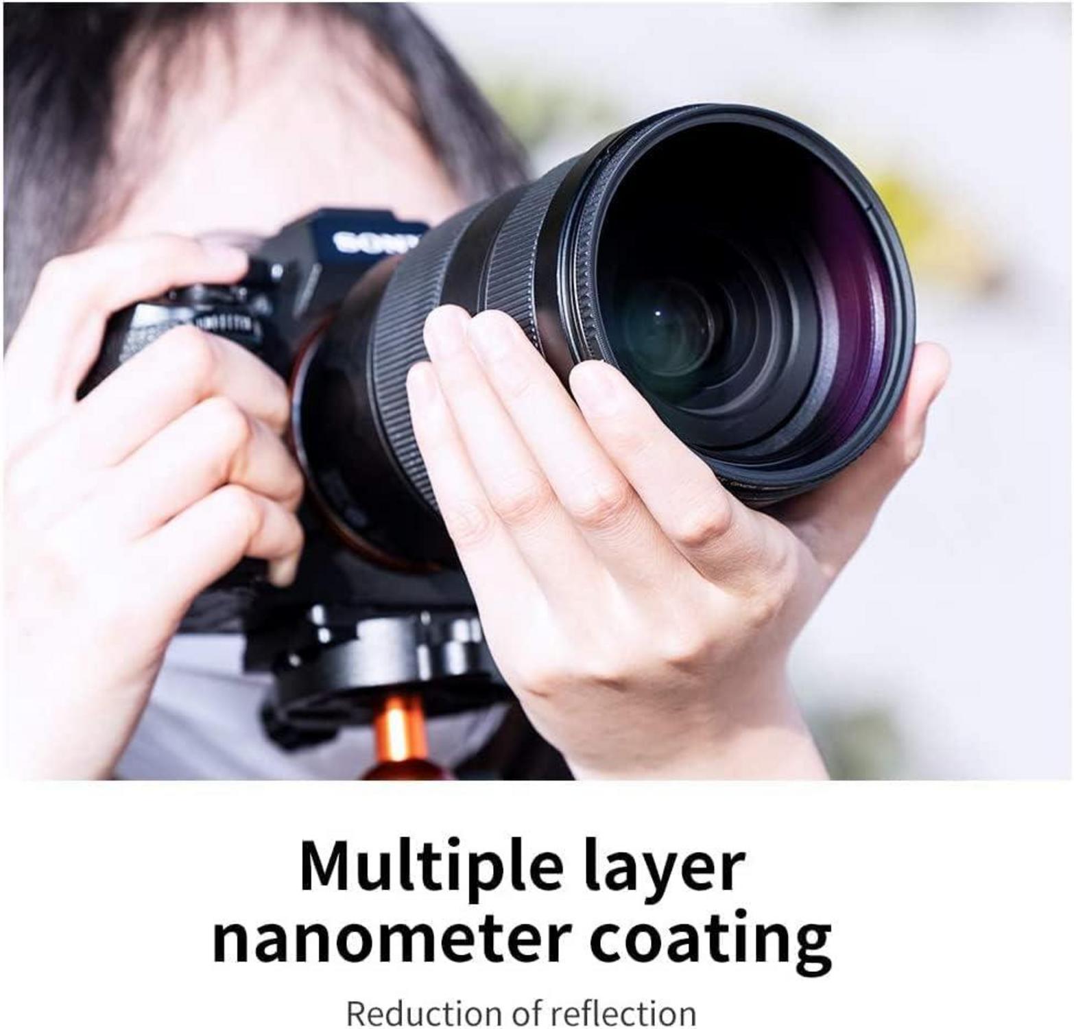 67mm K&F Concept Nano-X Soft GND8 ND0,9 Grauverlaufsfilter optisches Glas