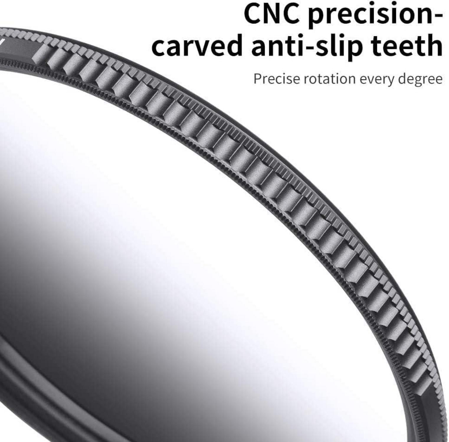 67mm K&F Concept Nano-X Soft GND8 ND0,9 Grauverlaufsfilter optisches Glas