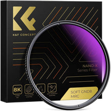 72mm Nano-X Soft GND8 Grauverlaufsfilter ND0,9 Optisches