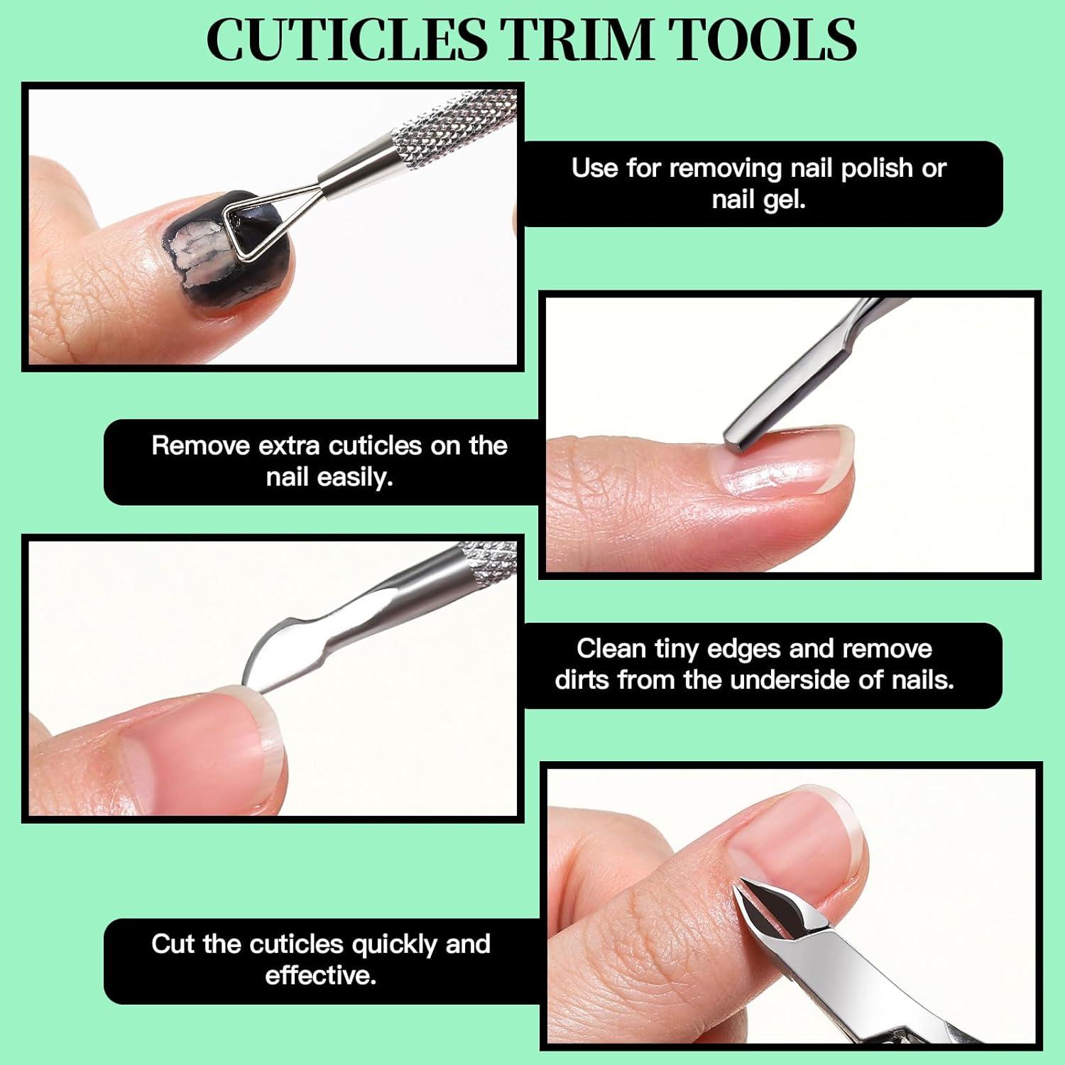 Nagelfeile Buffer Maniküre Set Gelnägel Feilen Nail Care Pediküre Kit