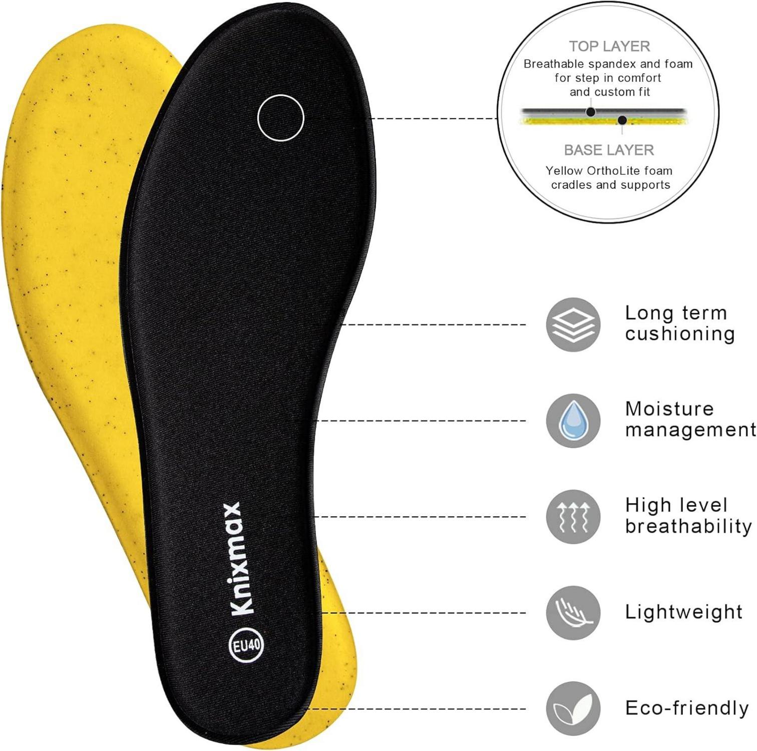 Memory Schaum Einlegesohlen Weich Sport Schuheinlagen Sneaker