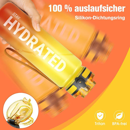 Sahara Sailor Trinkflasche BPA-frei Tritan 1L Auslaufsicher