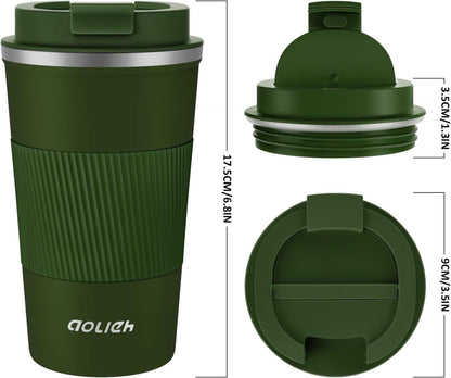 Thermobecher Kaffeebecher Auslaufsicher Edelstahl Travel Mug 510ML