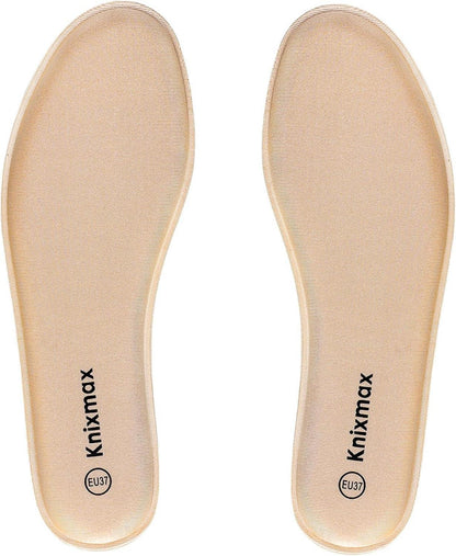 Memory Schaum Einlegesohlen Weich Beige Gr.36-47EU Sport