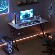 Gaming Schreibtisch 100x50 cm Kohlefaseroberfläche
