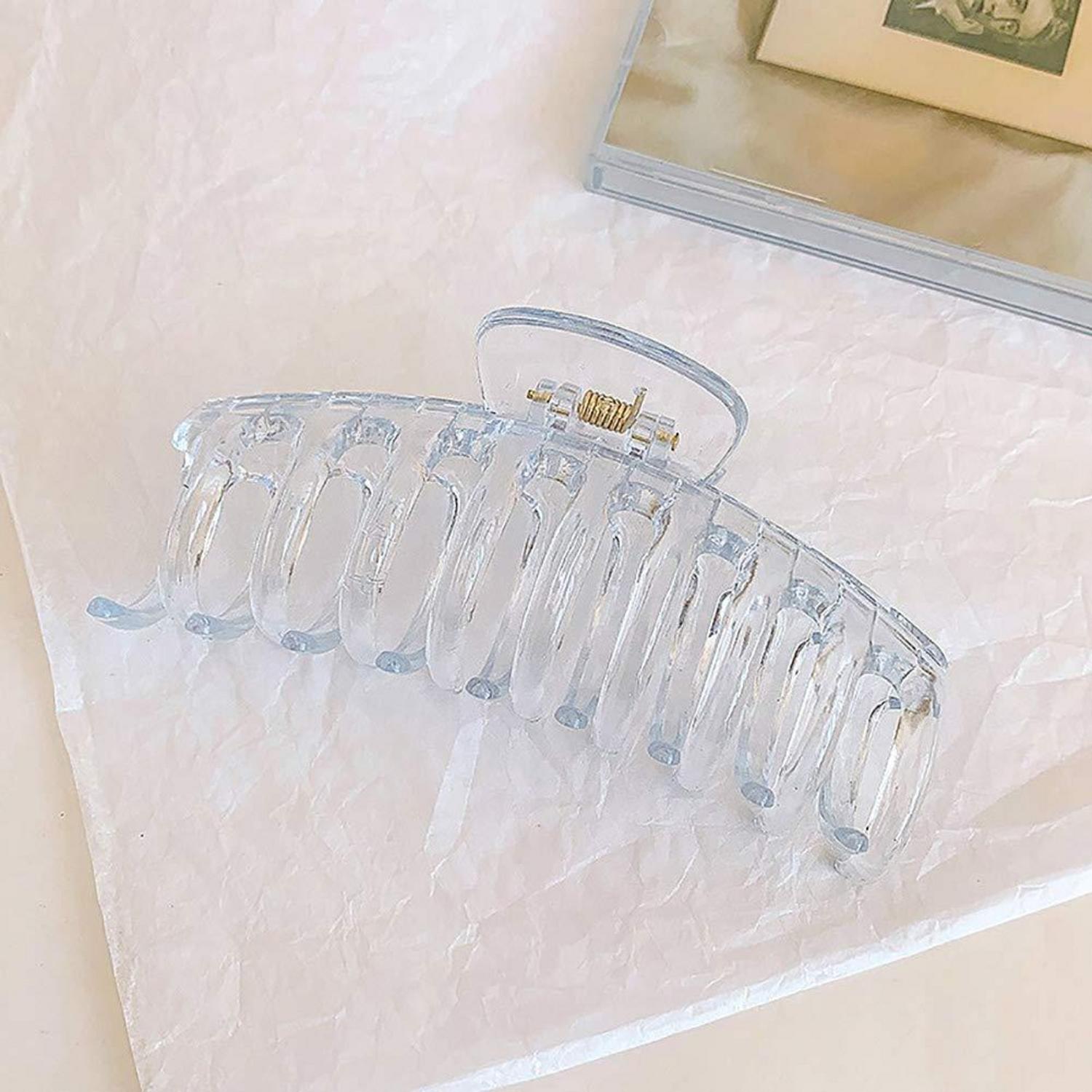 3er Set Kunststoff Haar Klaue Clips 11cm Vintage Haarspangen Frauen Mädchen