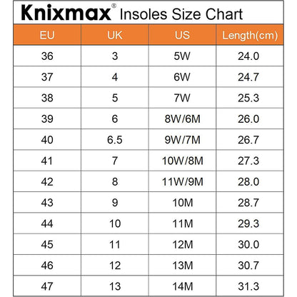 Memory Schaum Einlegesohlen Schwarz für Herren Damen Fußbett