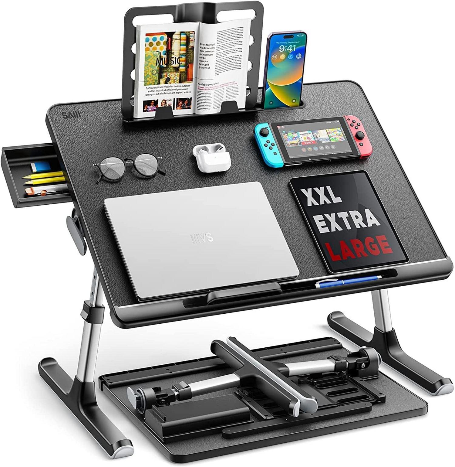 Laptop Tisch verstellbarer SAIJI Multifunktionsbett 60*45cm