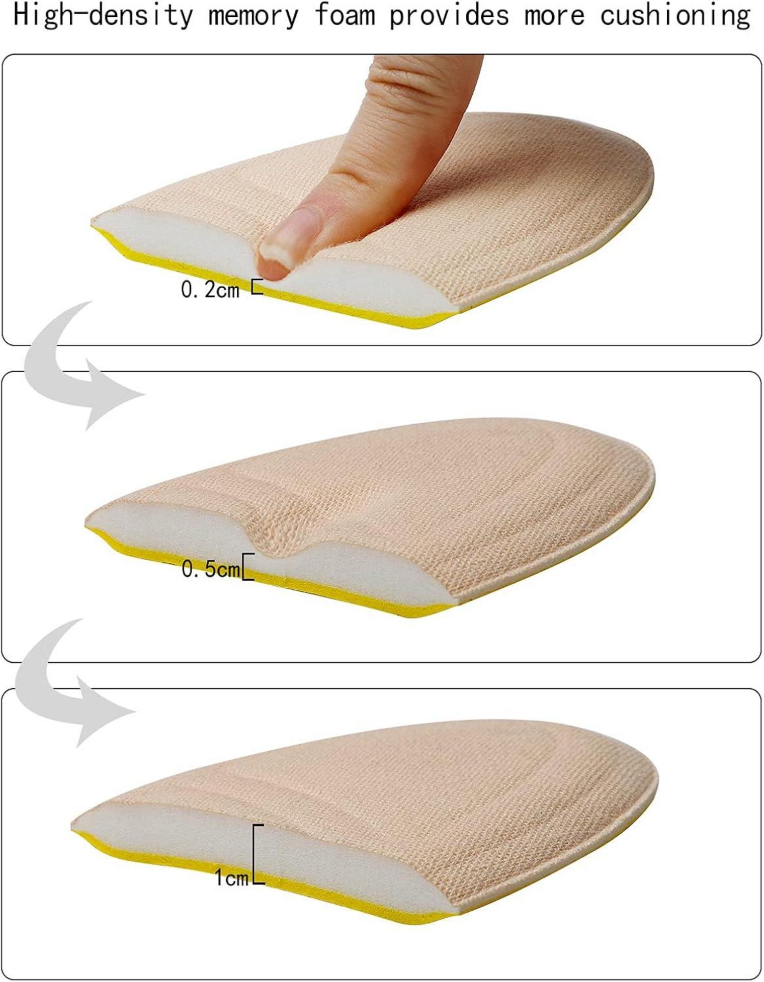 Memory Foam Einlegesohlen Weich für Sport & Alltag