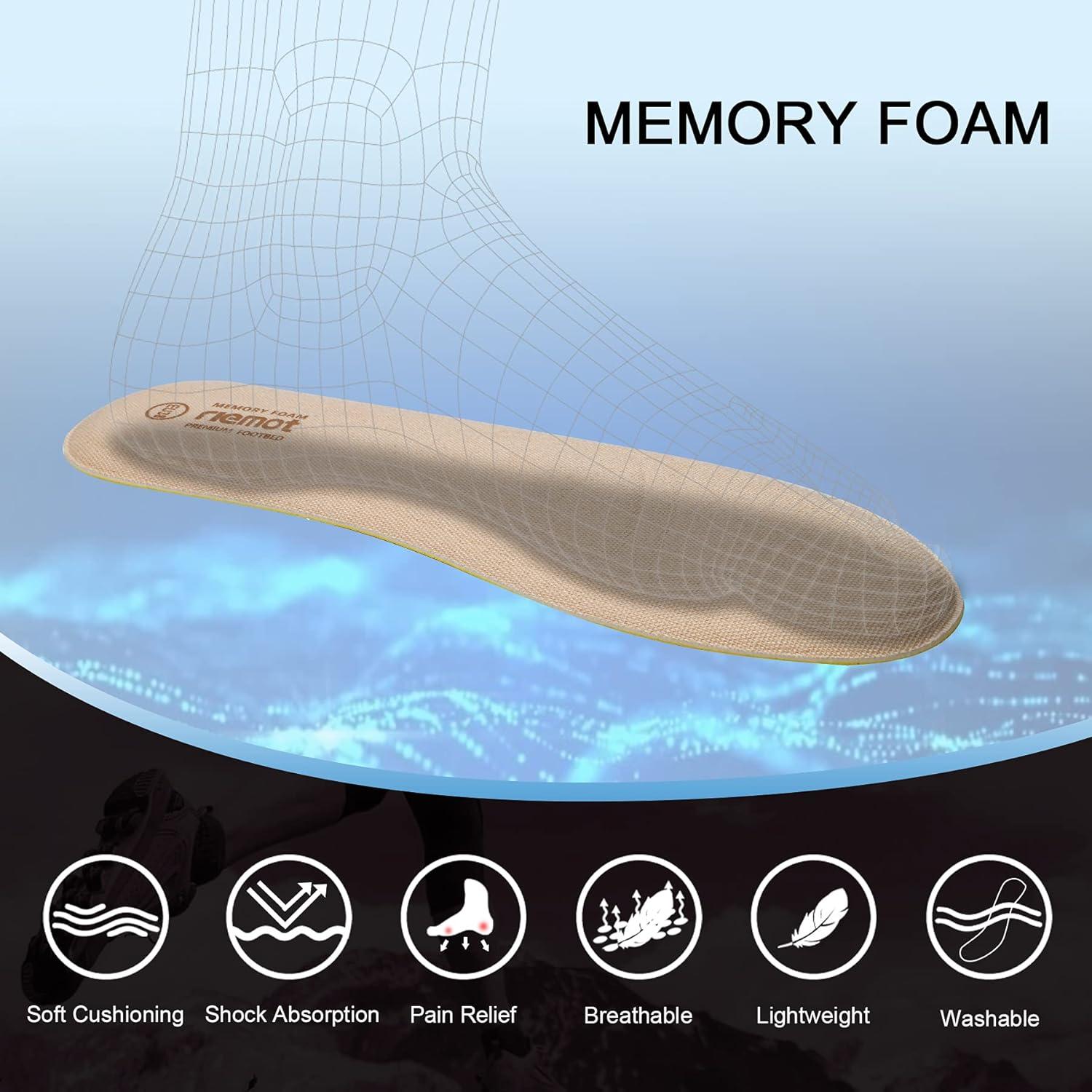 Memory Foam Einlegesohlen Weich für Schuhe Sneaker Stiefel Gr. 36-47