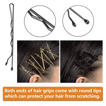 150 Stück Metall Haarnadeln 5 cm Bobby Pins Haarspangen