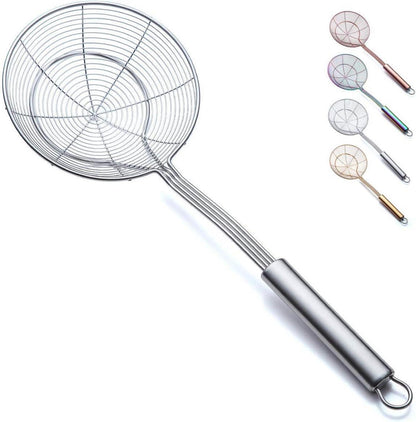 Sieb Spider Skimmer Edelstahl Schöpfkelle für Küche und Braten
