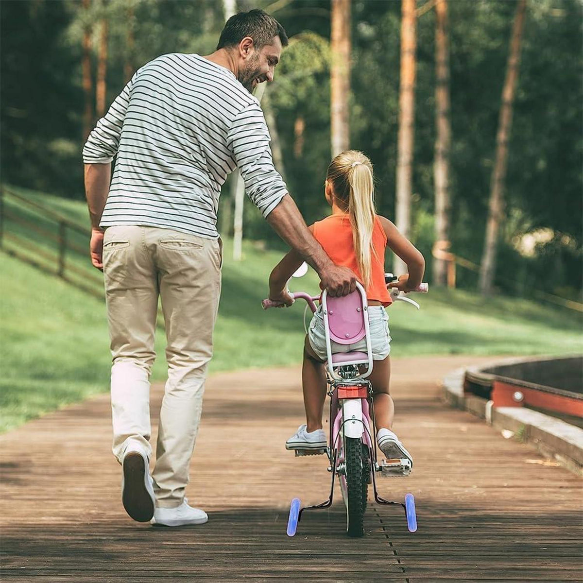 Verstellbare Kinder- & Erwachsene Fahrrad Stützräder