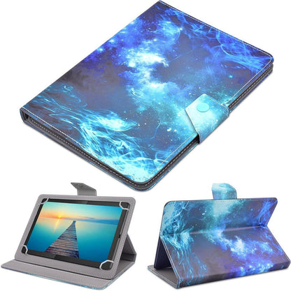 Universal Tablet Hülle 9,6-10,5 Zoll Schutzhülle Magnetklappe PU-Leder