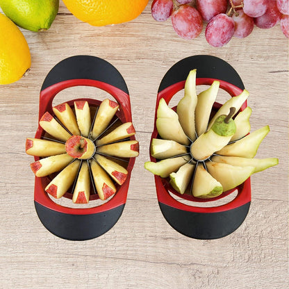 Apfelentkerner Schneider Edelstahl ergonomischer Griff 12 Klingen premier