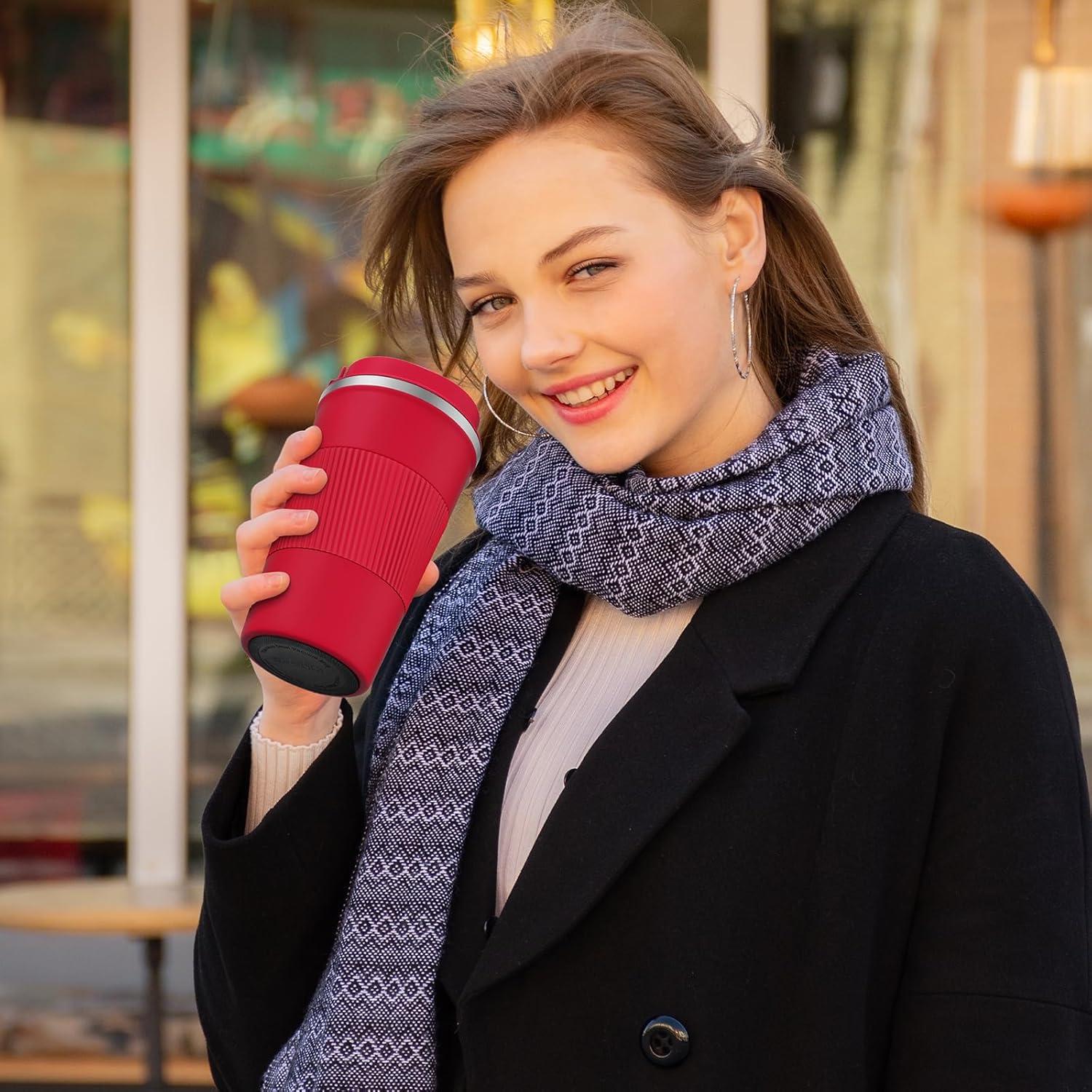 Thermobecher Isolierbecher Edelstahl Travel Mug 510ml Vakuum