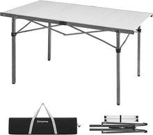 Klapptisch Aluminium Campingtisch faltbar, 80kg Traglast