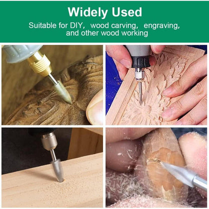 Holzschnitzwerkzeug 5 Stück Gravierwerkzeug Fräser Set