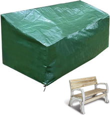 Wasserdichte Gartenbank Abdeckung Grün 134x66x63/89cm