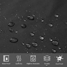 Schmaler Duschvorhang für Eck Dusche Schwarz Textil 100x200