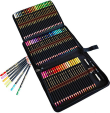 72er Buntstift Set mit Premium Reißverschluss Fall