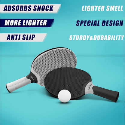 Senston Tischtennisschläger Set mit Bällen und