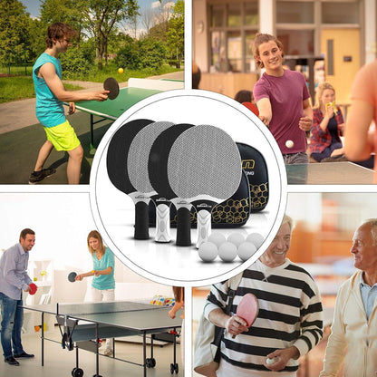 Senston Tischtennisschläger Set mit Bällen und