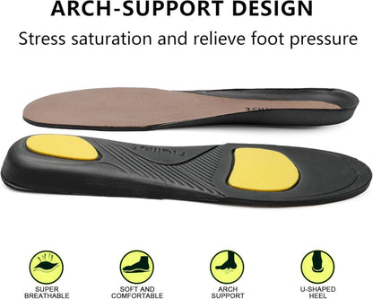Sport Komfort Einlegesohlen Arch Support Leder EVA Sportlich