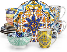 Orientalisches Tafelservice Porzellan Set 16-teilig Jasmin Serie