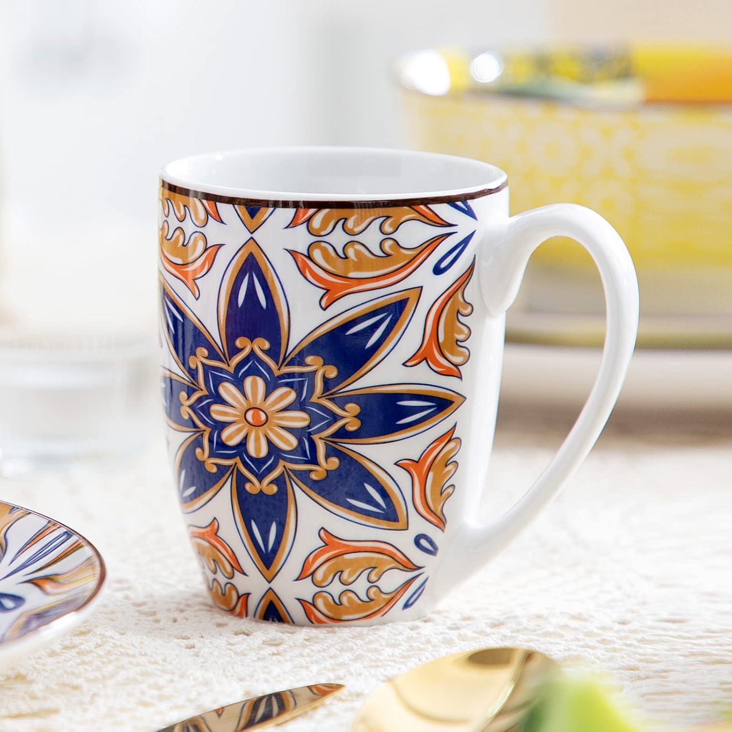 Tafelservice Porzellan orientalisches Kombiservice Set Jasmin Serie