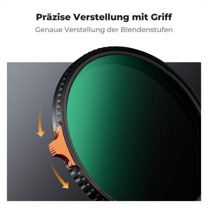 82mm Nano-X ND2-400 Vario ND Filter mit PU-Leder