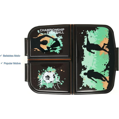 Kinder Lunchbox mit Fächern und Unterteilung - BPA-freie