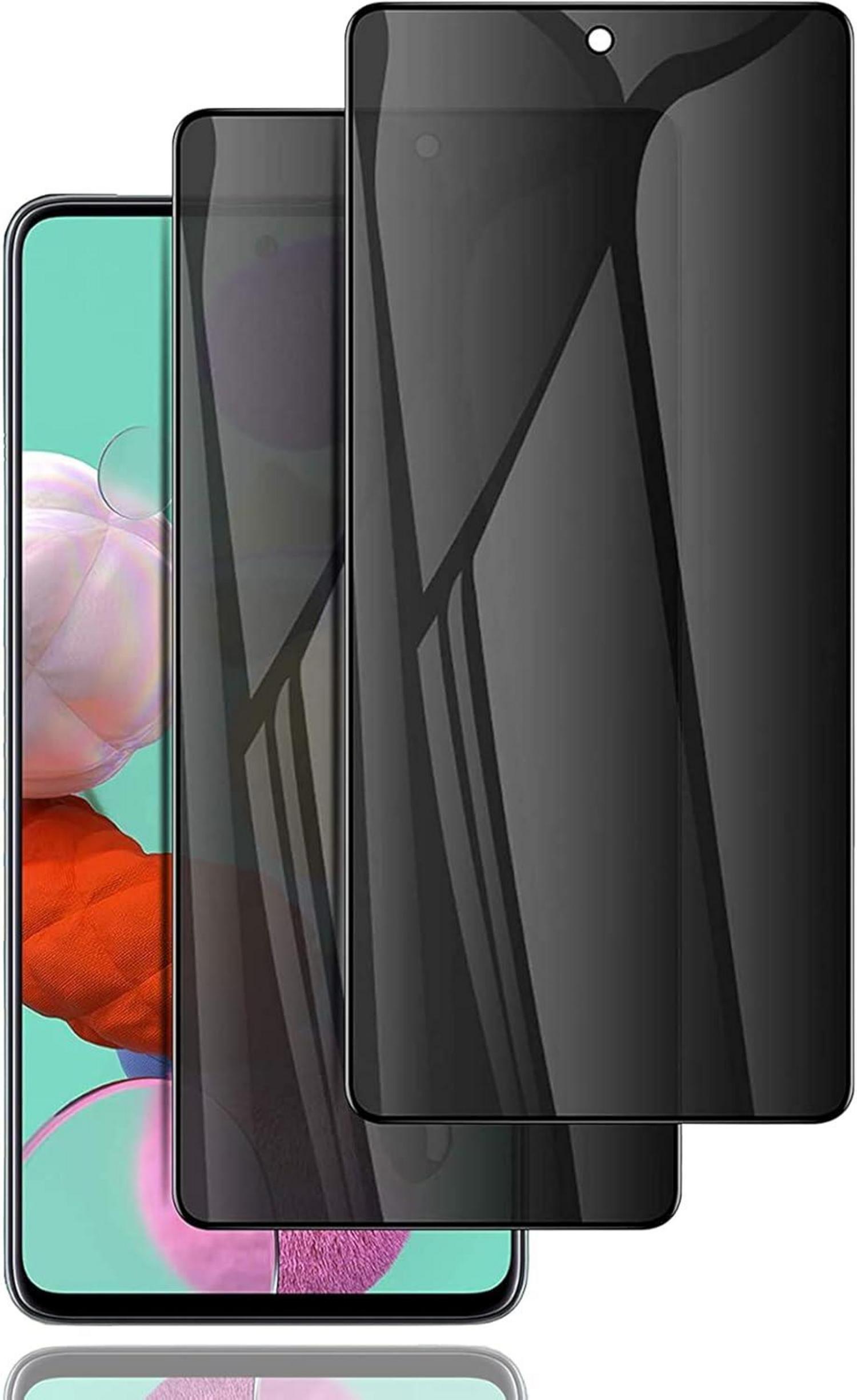 Sichtschutzfolie Anti Spy Gehärtetes Glas Samsung Galaxy A52 A52s 2