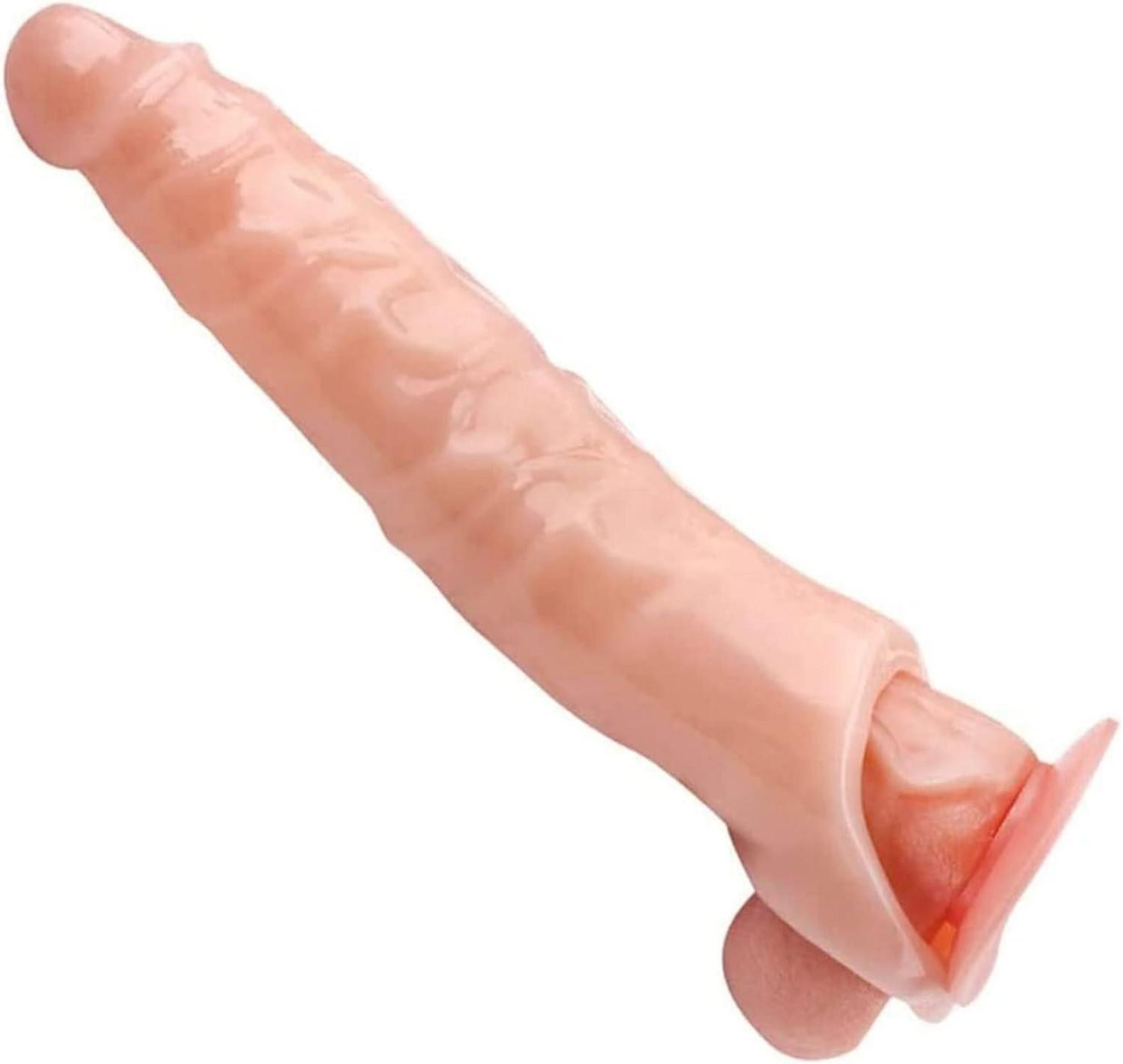 Realistische Penishülle Extrem lang 28CM Sexspielzeug Männer