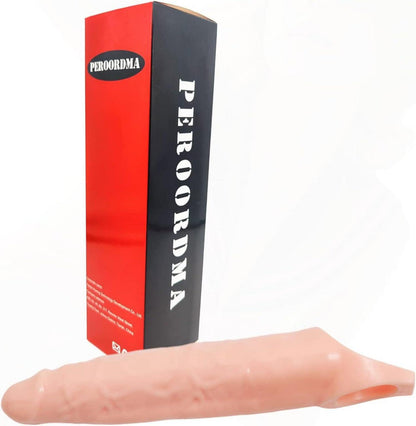 Realistische Dildo Penisverlängerung Hülle 28CM Sexspielzeug für Männer