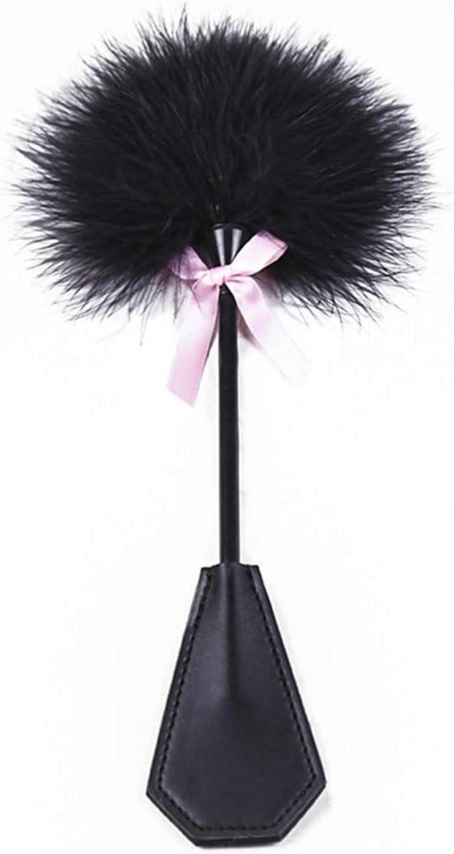 BDSMAGE SM Set Reitpeitsche Federkitzler Peitsche Flogger Spanking Massagestab