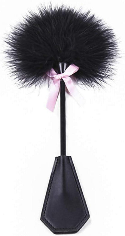 BDSMAGE SM Set Reitpeitsche Federkitzler Peitsche Flogger Spanking Massagestab